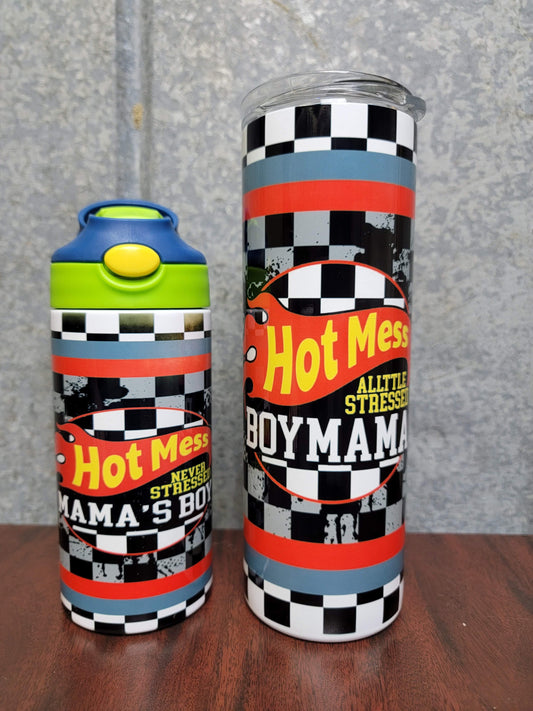 Boy Mama Tumbler Set