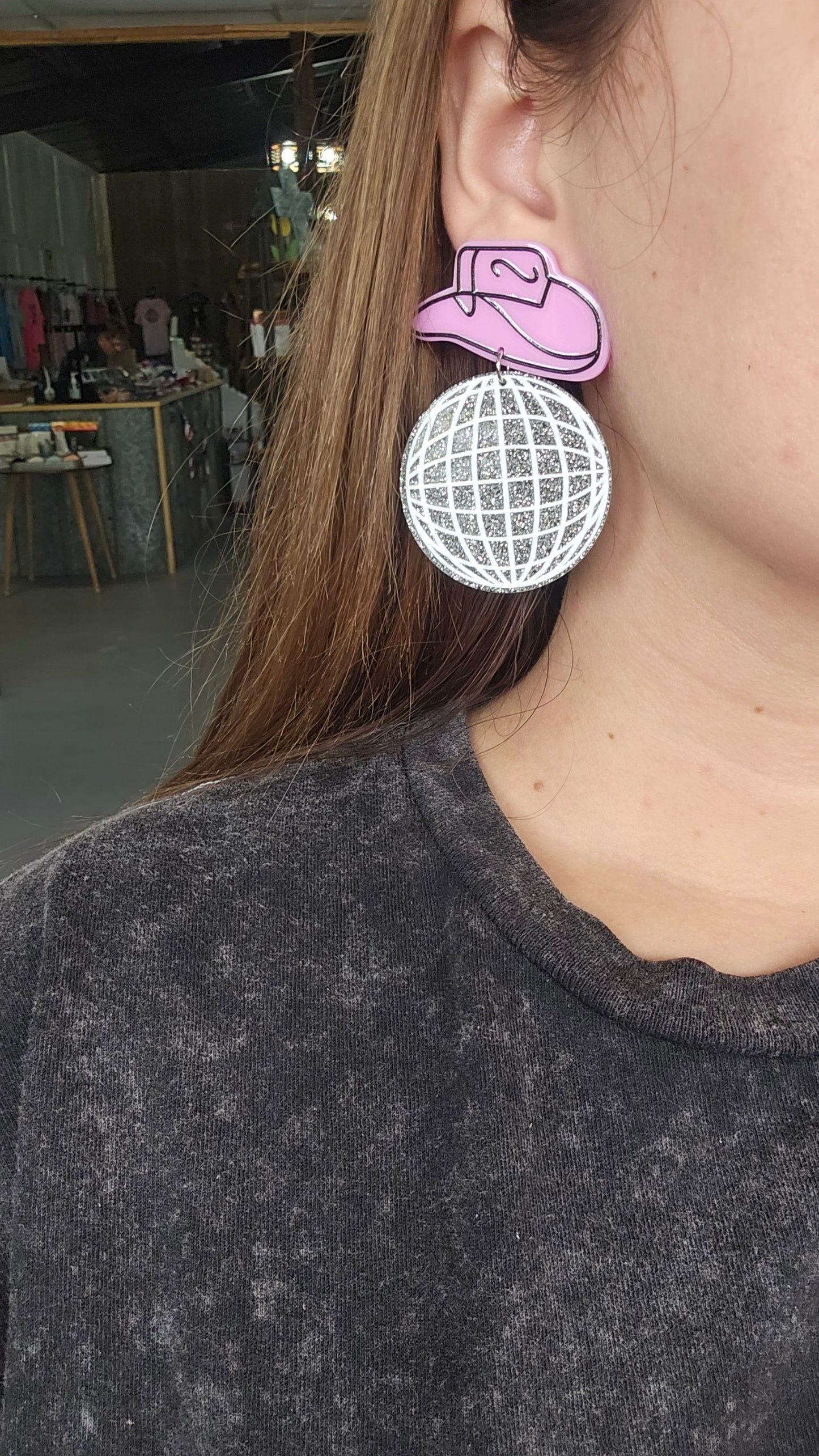 Disco Cowgirl Earrings