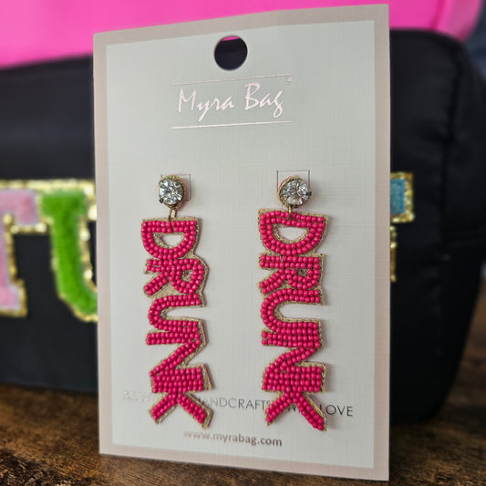 Drunk Beaded Earrings