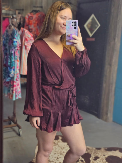 Wine & Dine Ruffle Romper