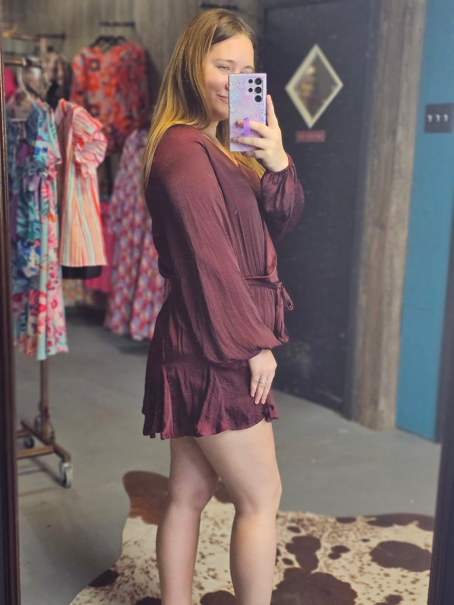 Wine & Dine Ruffle Romper