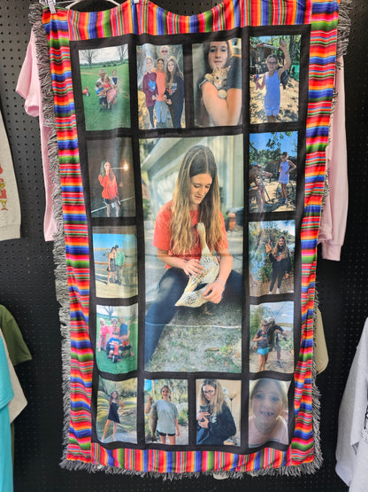 Personalized Photo Blanket