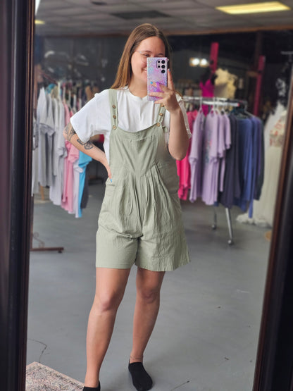 Miley Romper in Sage