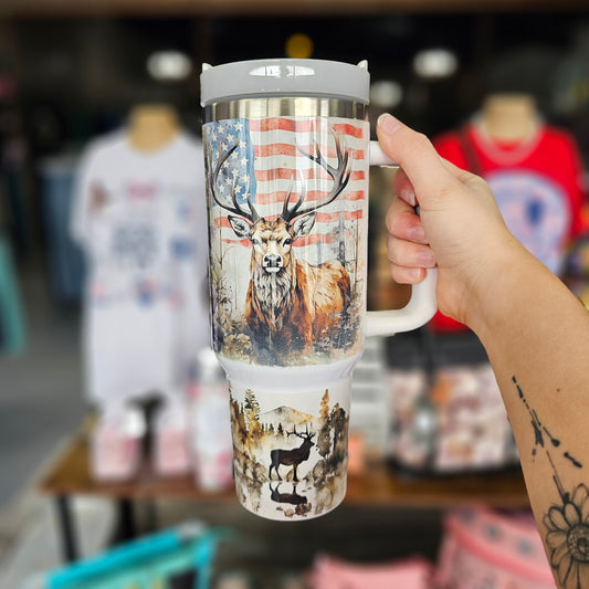 American Buck 40oz Tumbler