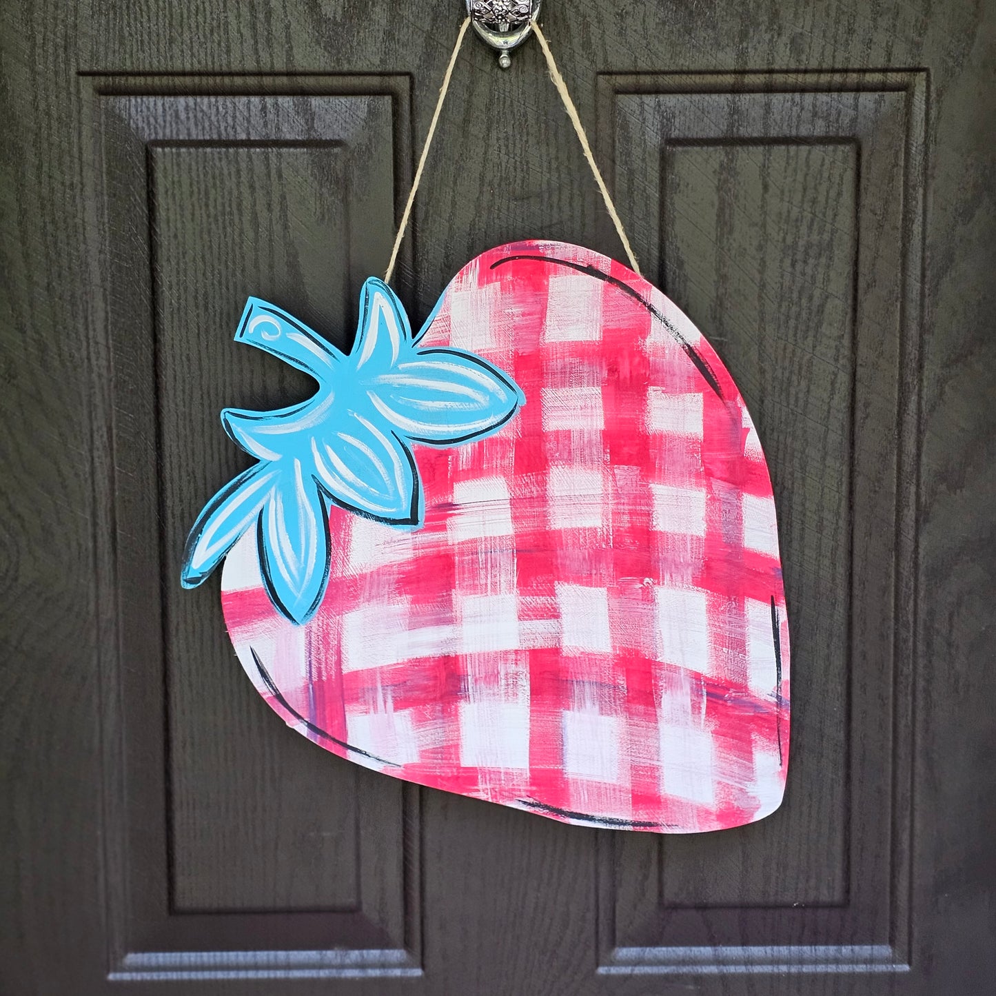 Strawberry Door Hanger