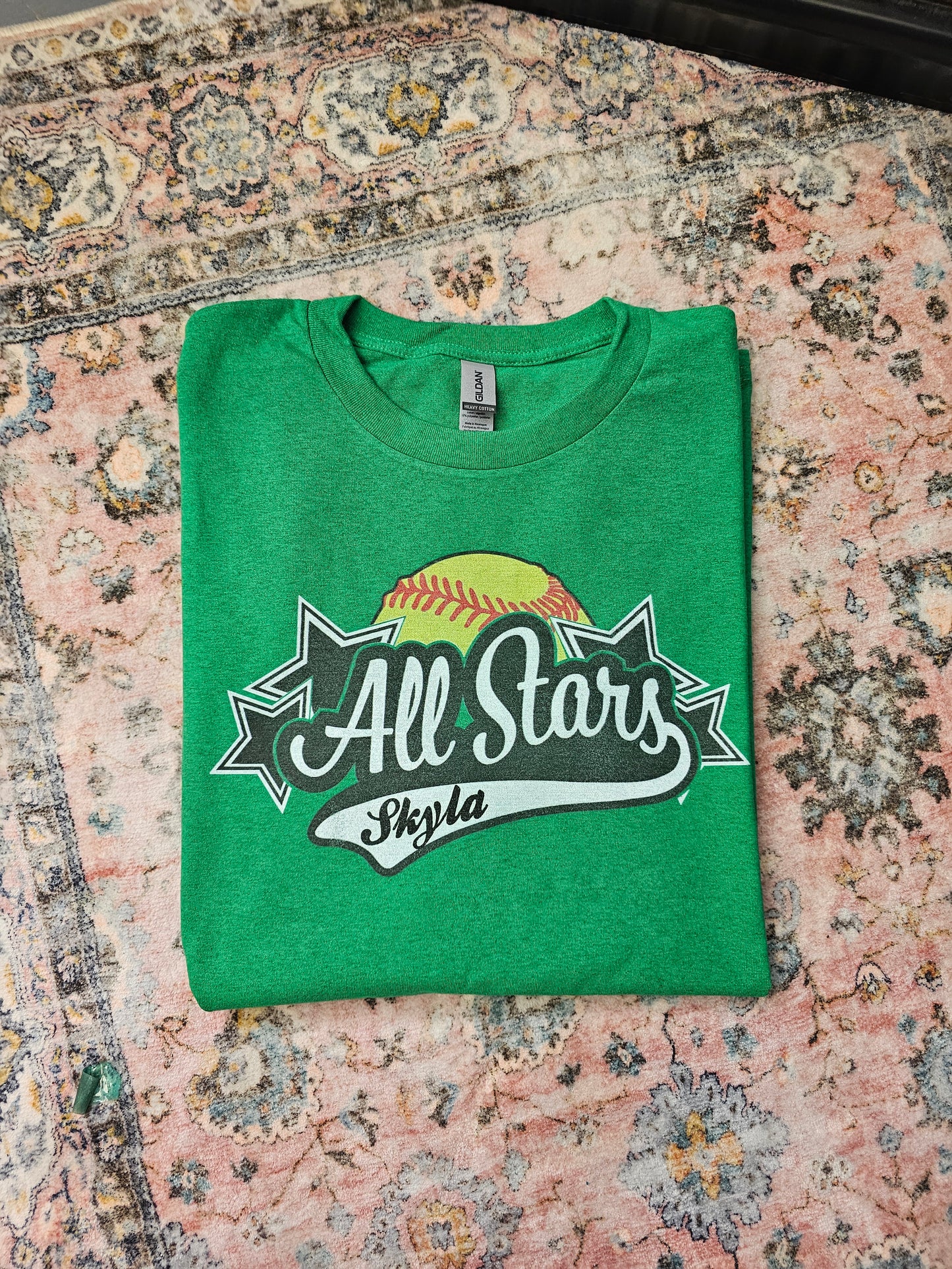 Softball All Stars Tee with Name