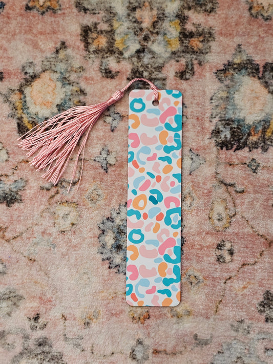 Summer Leopard Bookmark