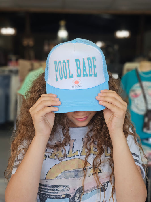 Pool Babe Trucker Hat