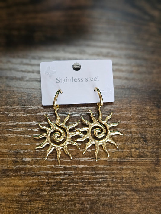 SUNSWIRL EARRINGS