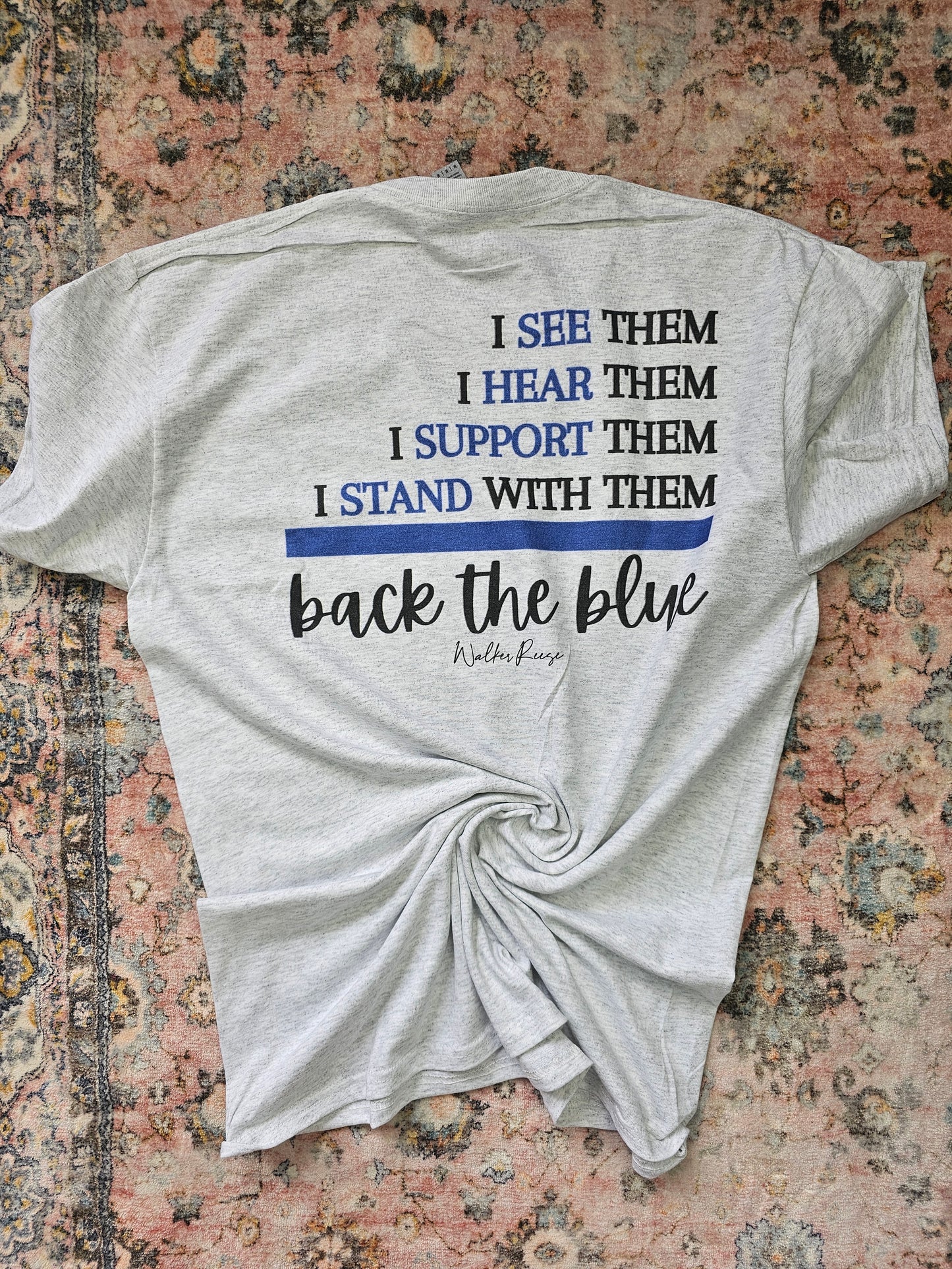 Back the Blue Tee