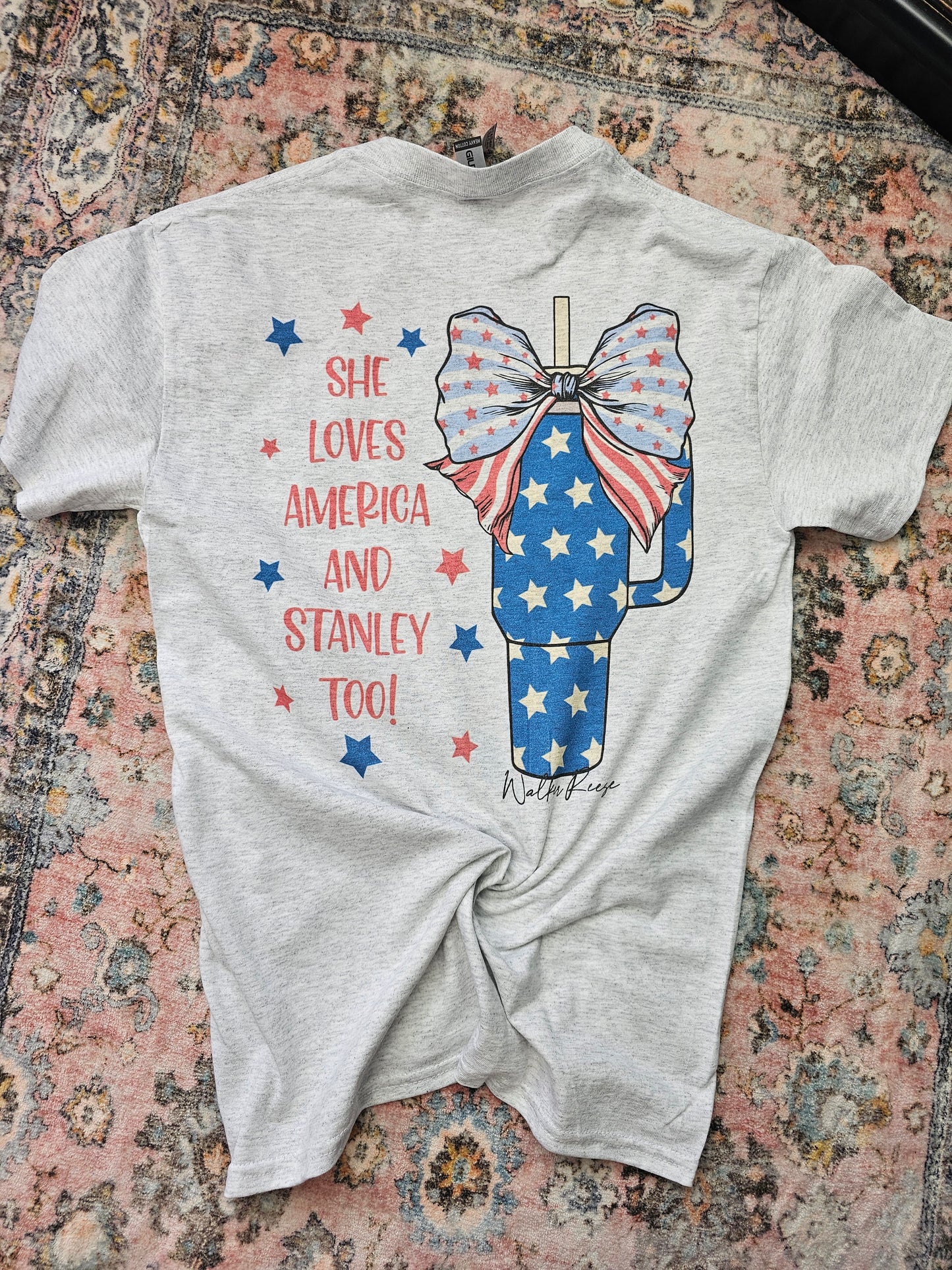 She Loves America and Stanley Too Tee