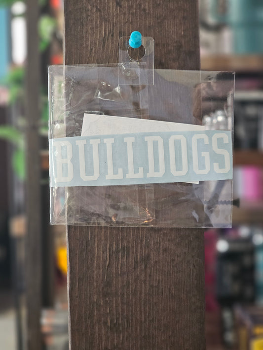 BULLDOGS Varsity Decal