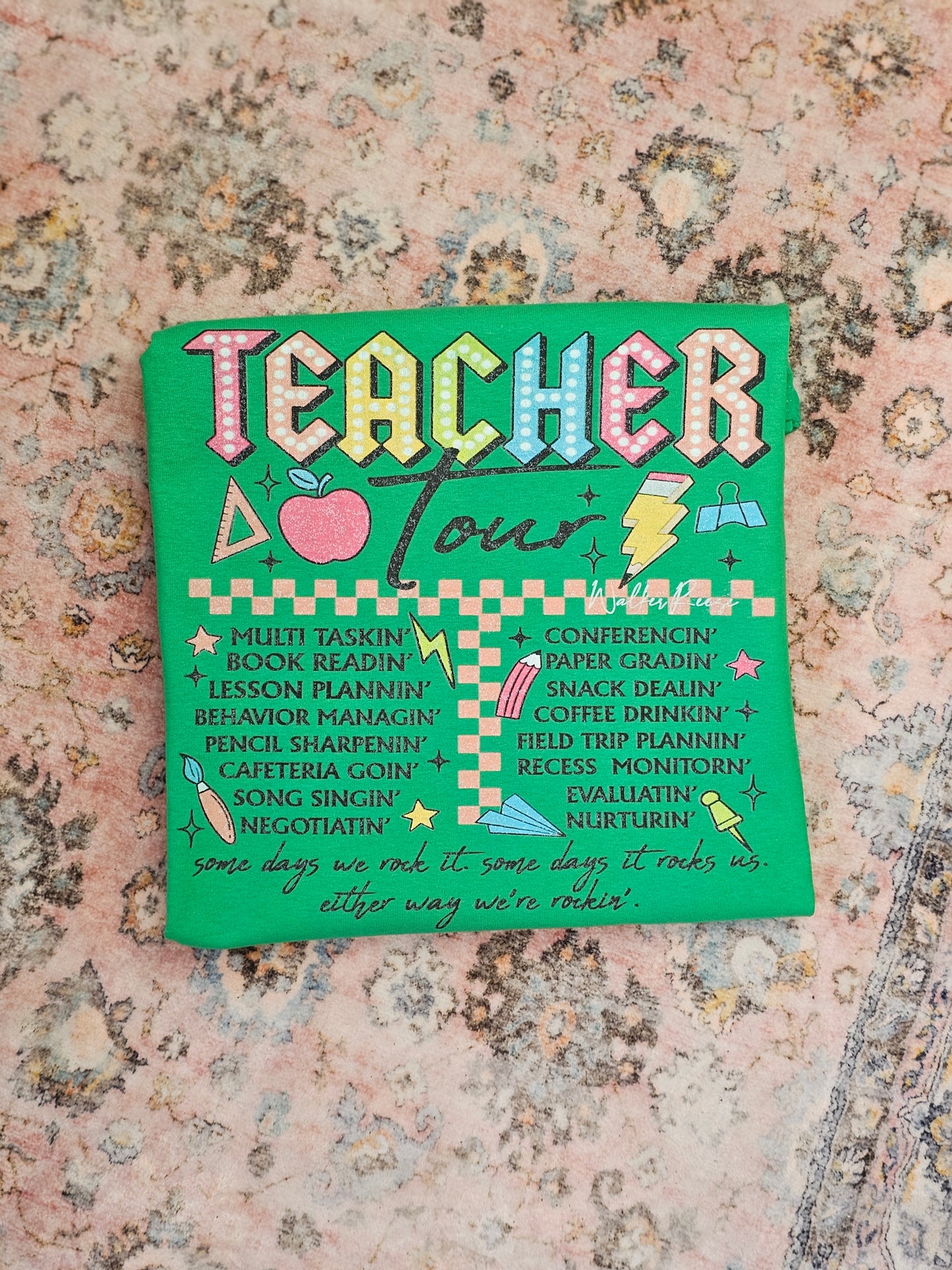 ABCD The Teacher Tour Tee