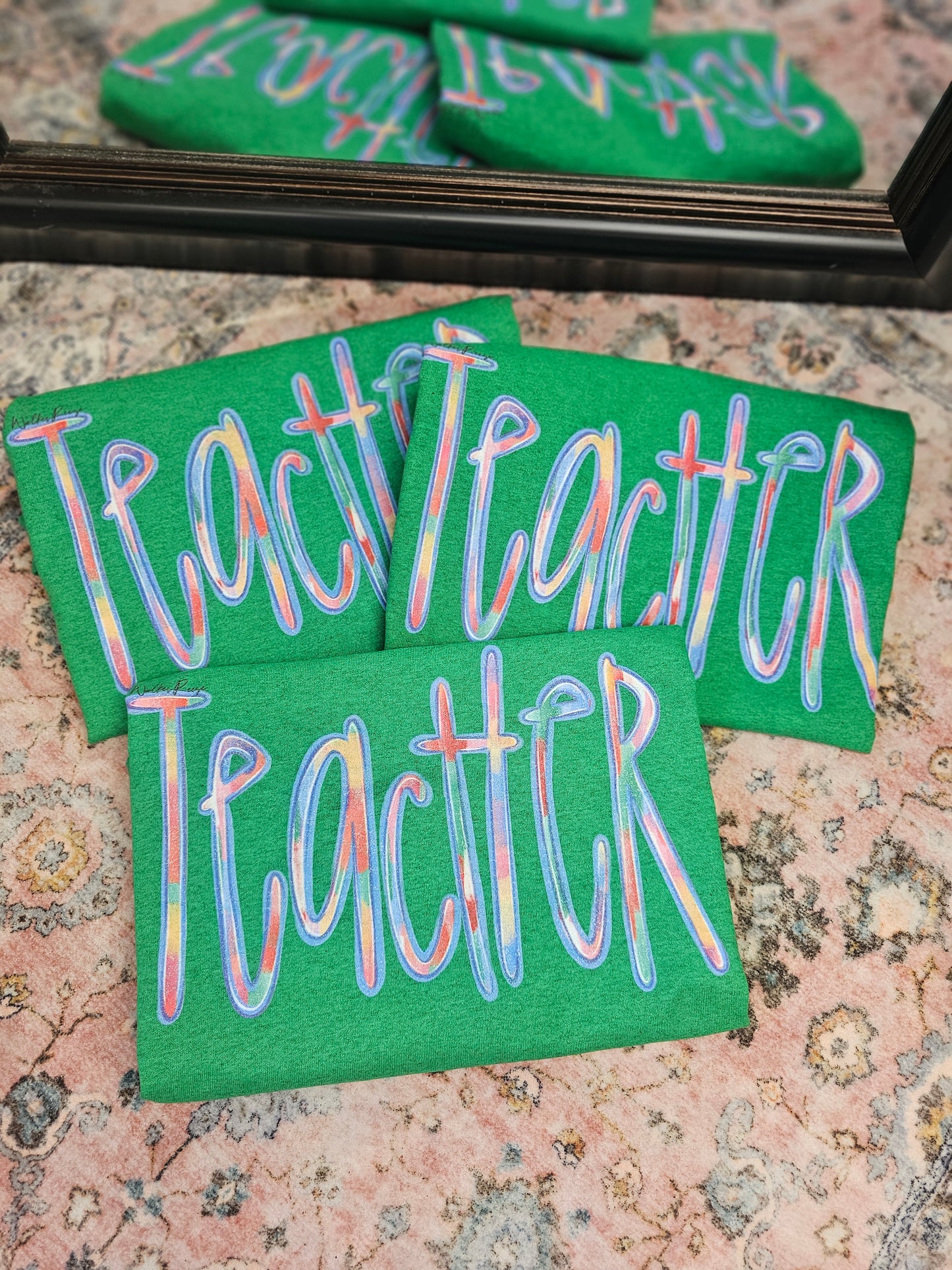 Painted Teacher Tee