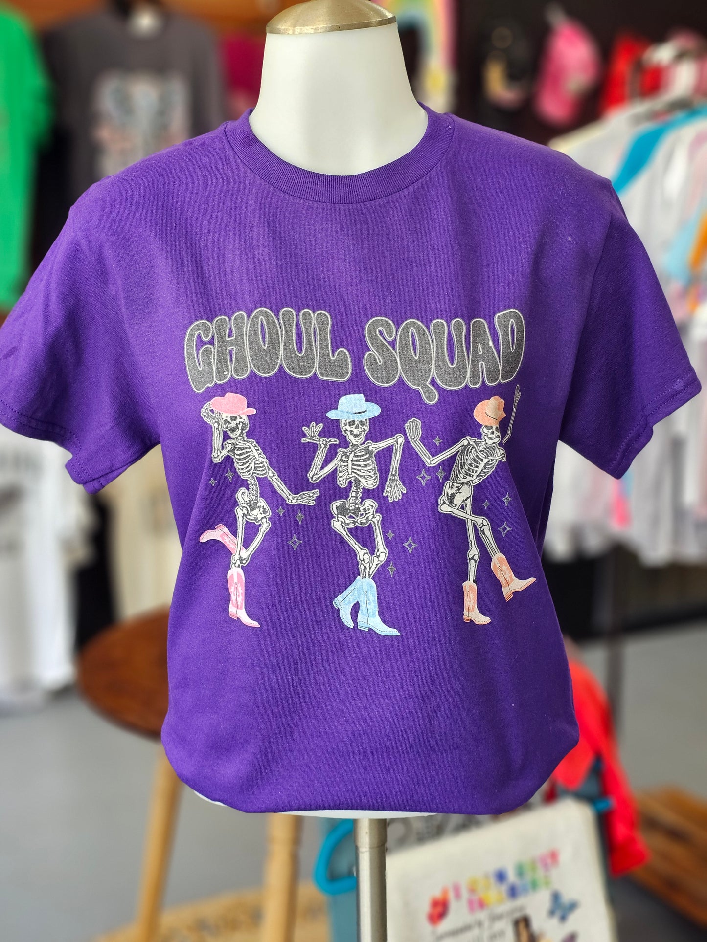 Ghoul Squad Skeleton Tee