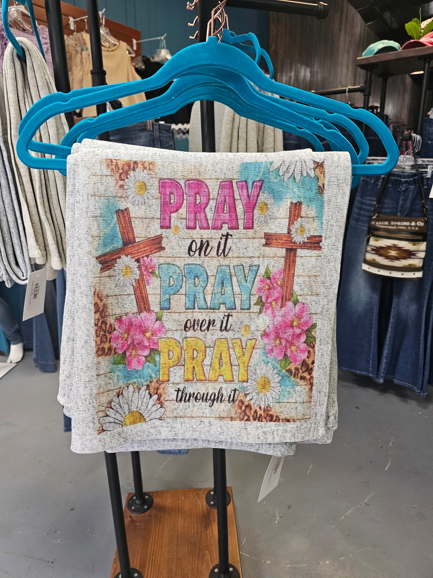 Pray On It Fleece Blanket