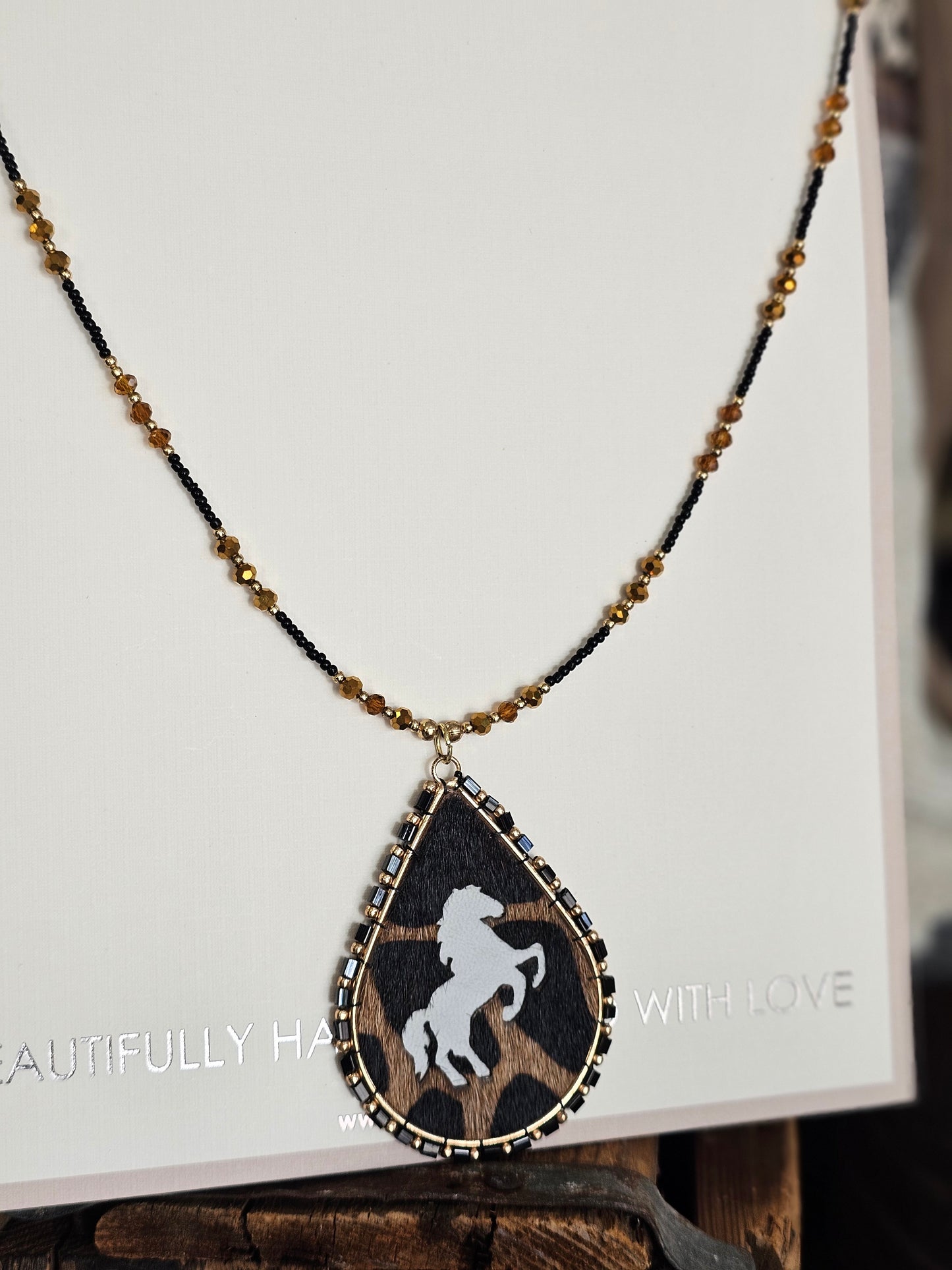 Jubilant Pony Necklace