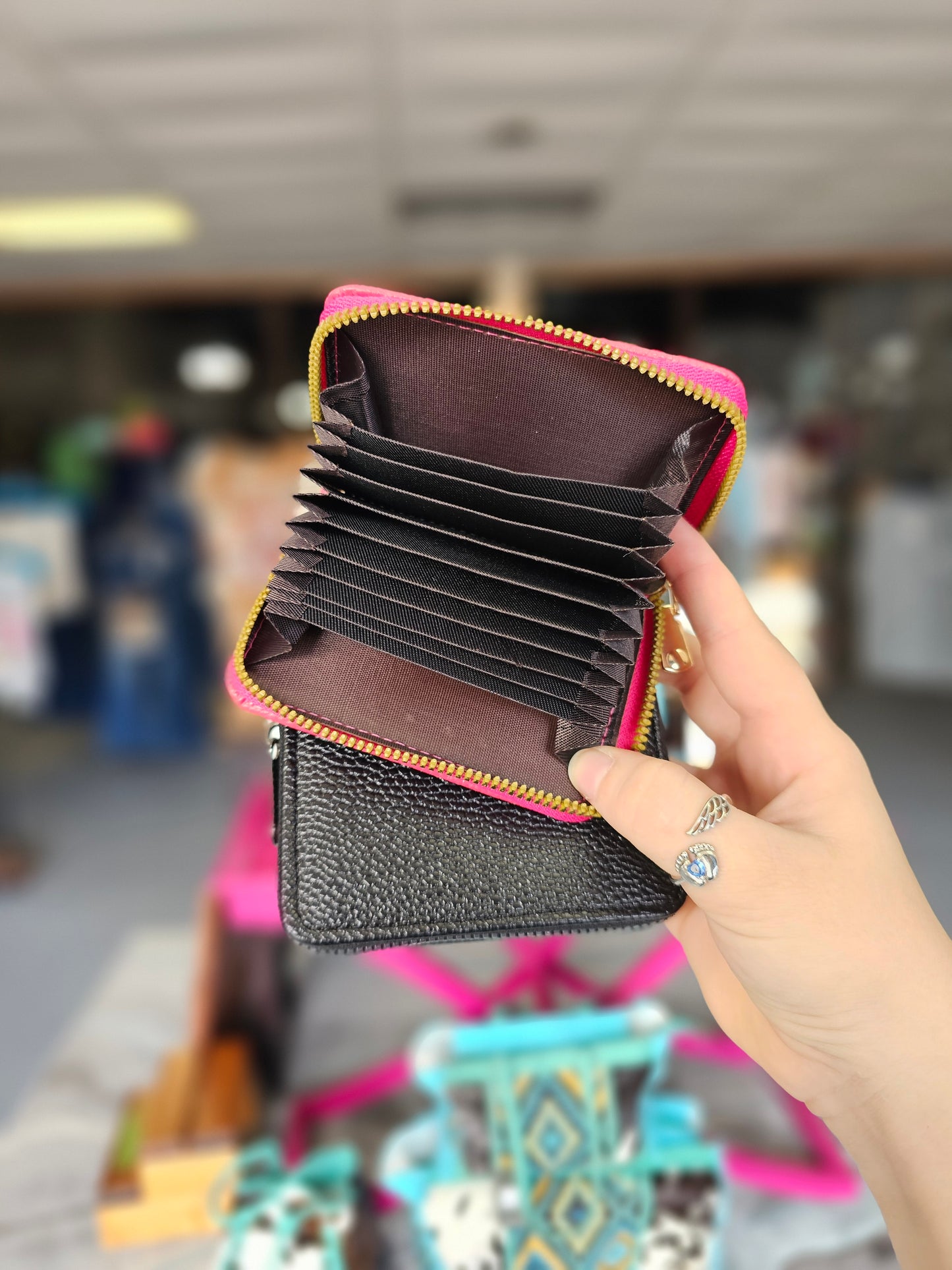 Vegan Leather Card Holder Wallet