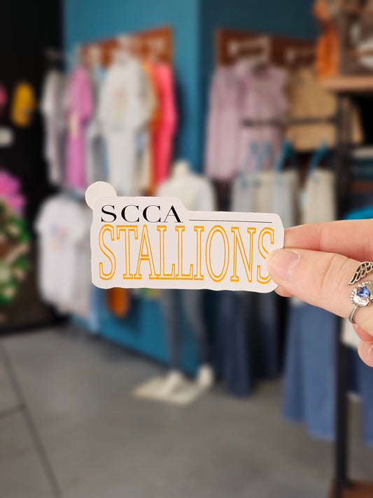 SCCA Stallions Sticker