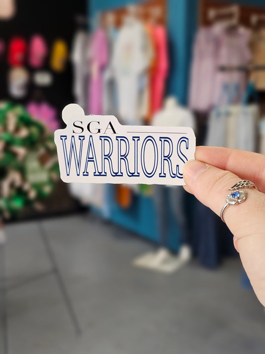 SGA Warriors Sticker