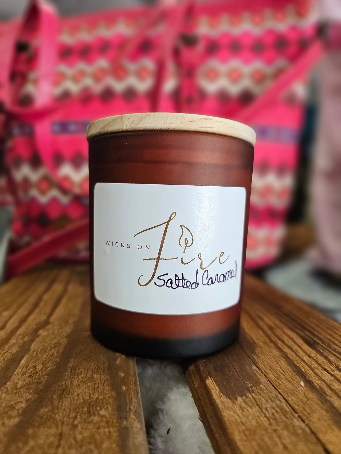 Salted Caramel Soy Candle