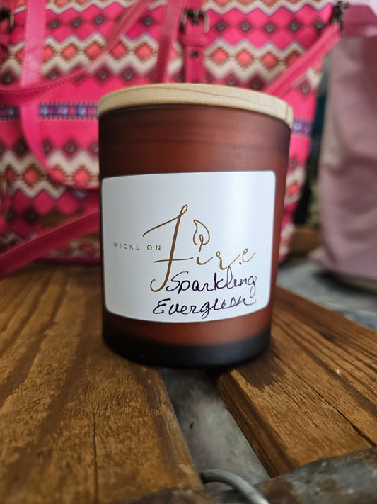 Sparkling Evergreen Soy Candle