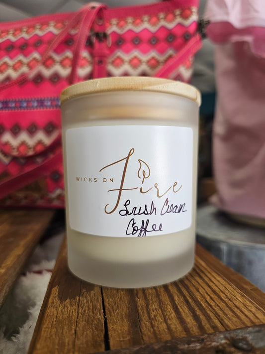 Lush Cream Coffee Soy Candle