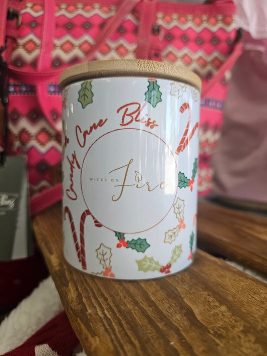 Candy Cane Bliss Candle