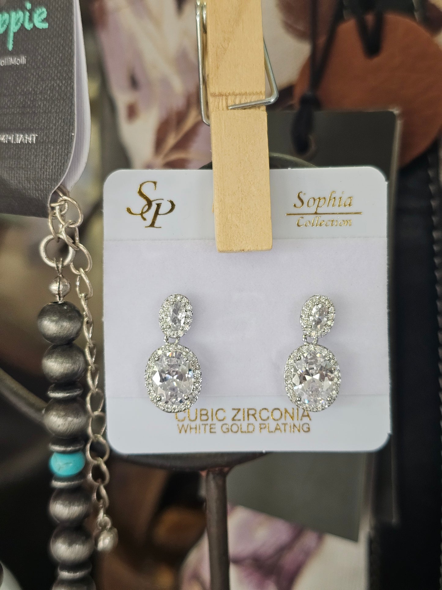 Sparkling Elegance Drop Earrings