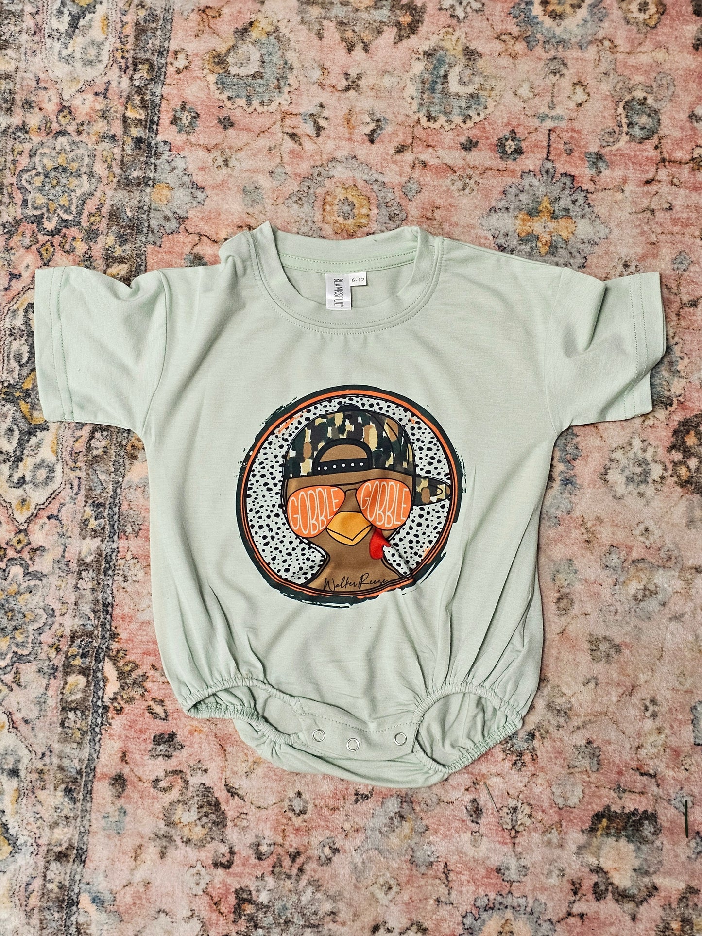 Boy's Gobble Gobble Turkey Tee