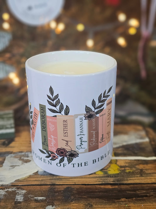 Women Of the Bible Novelty Candle