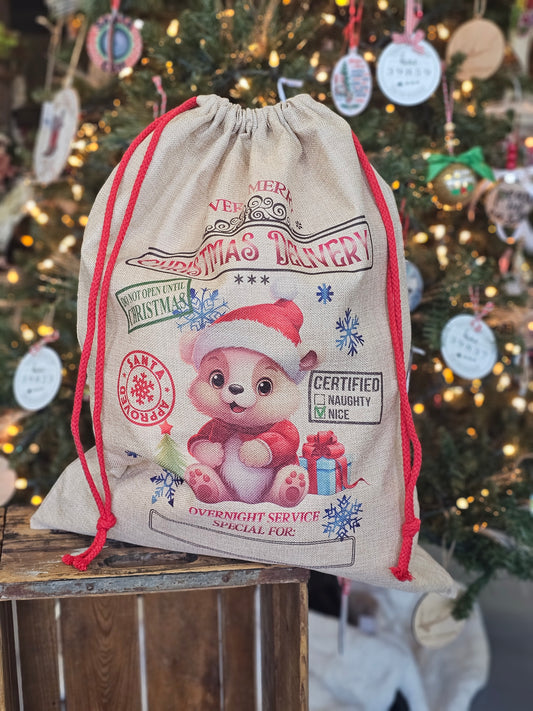 Personalized Santa Sack