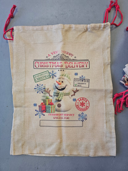 Personalized Santa Sack