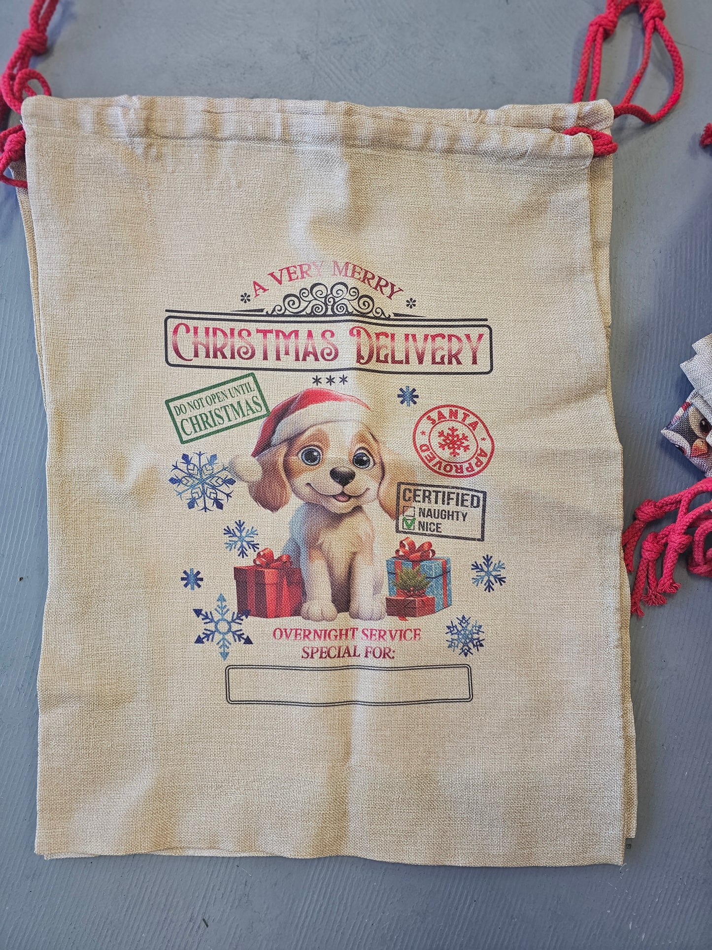 Personalized Santa Sack