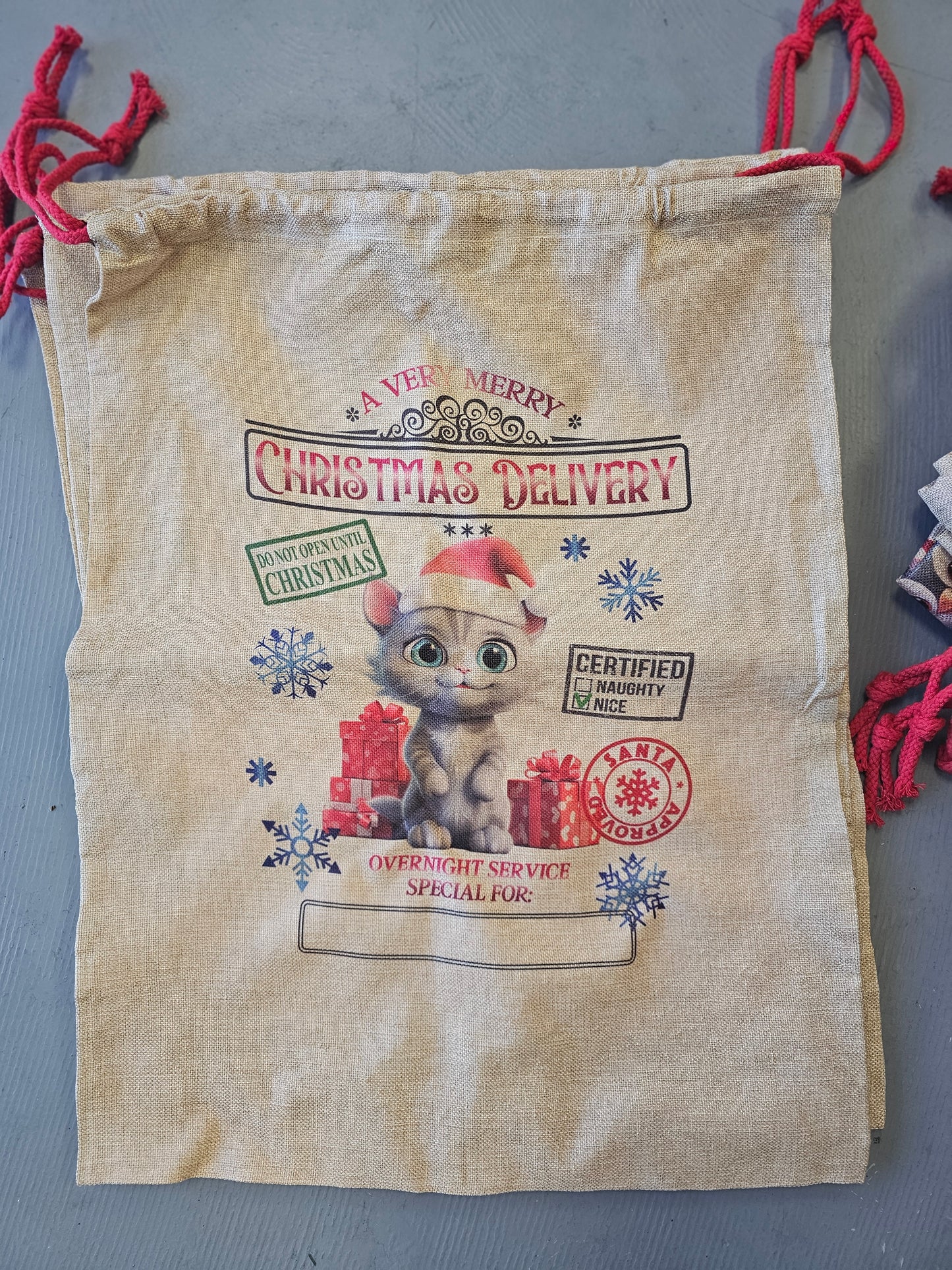 Personalized Santa Sack