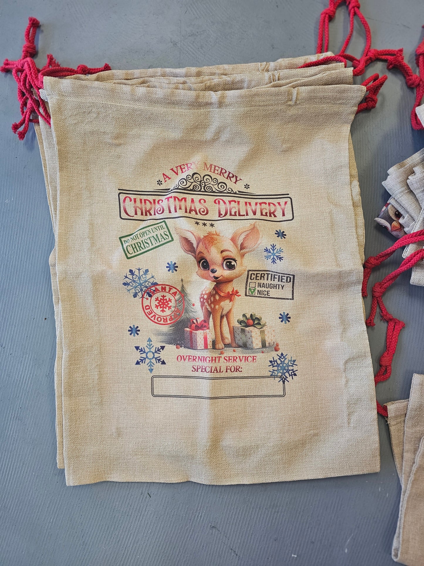 Personalized Santa Sack