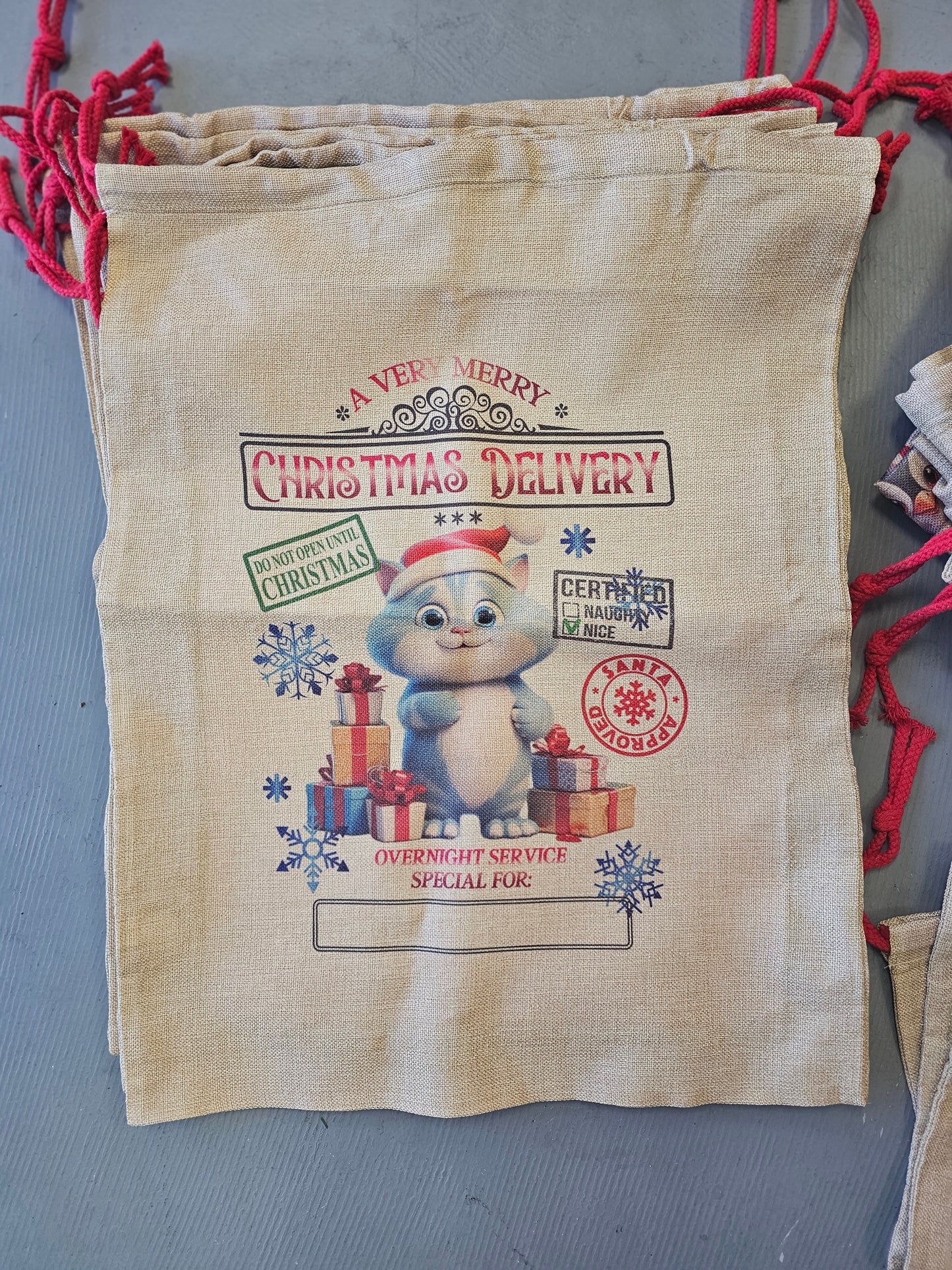 Personalized Santa Sack