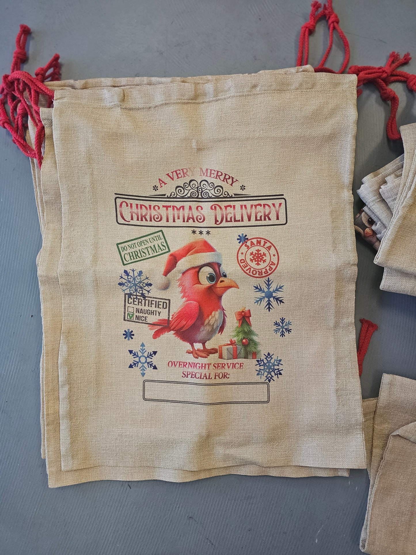 Personalized Santa Sack