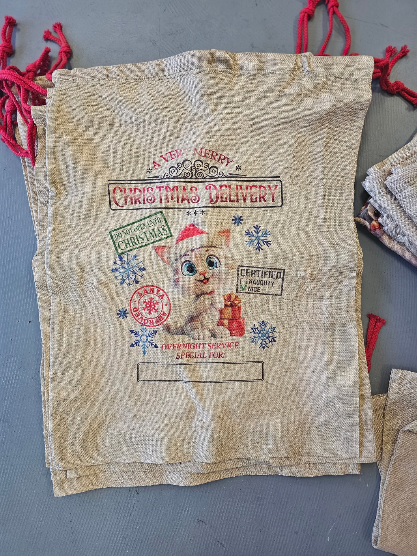 Personalized Santa Sack