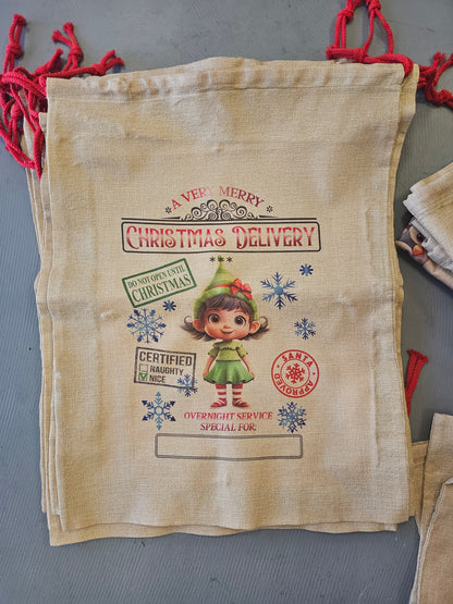 Personalized Santa Sack