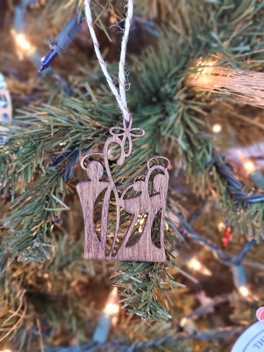 Mini Nativity Scene Ornament