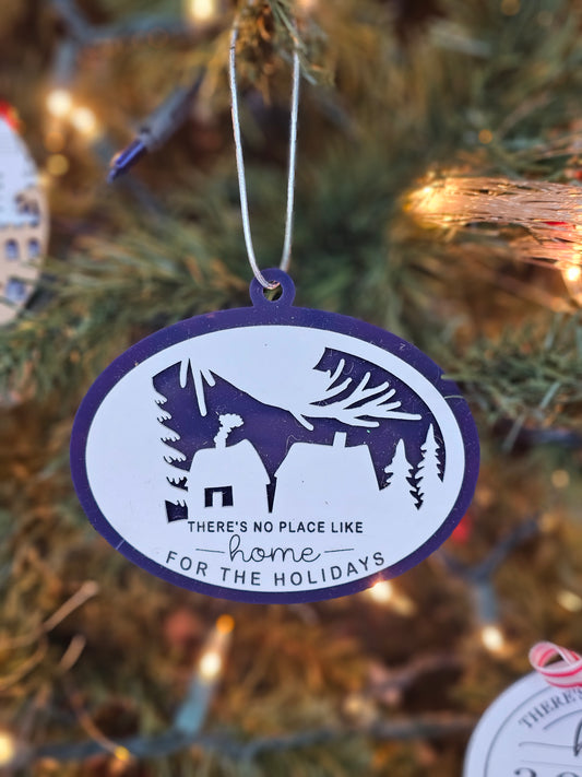 There's No Place Like Home Cabin Ornament