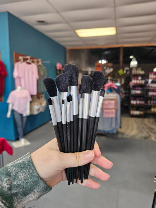 13pc Makeup Brush Set | Black