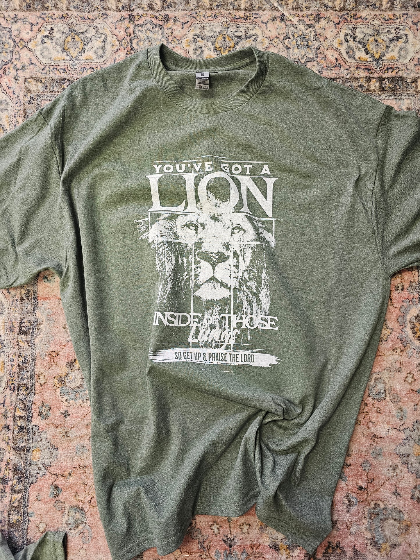 Lion Inside of those Lungs Tee