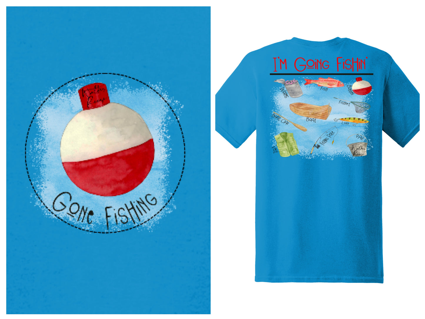 Gone Fishing Tee