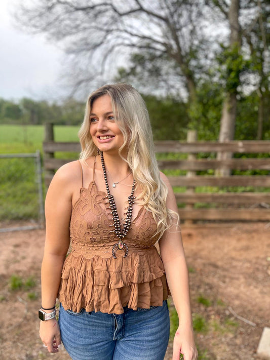 Crochet Lace Tank Top