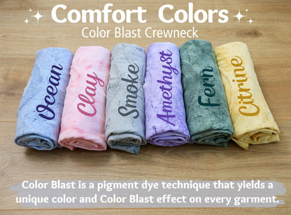 One Tired Mombie Comfort Colors Color Blast Tee