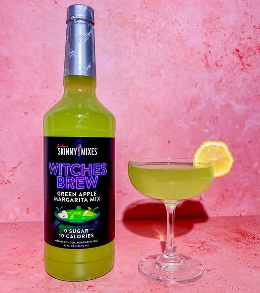 Witches Brew Green Apple Margarita Mix - Sugar Free Mixer