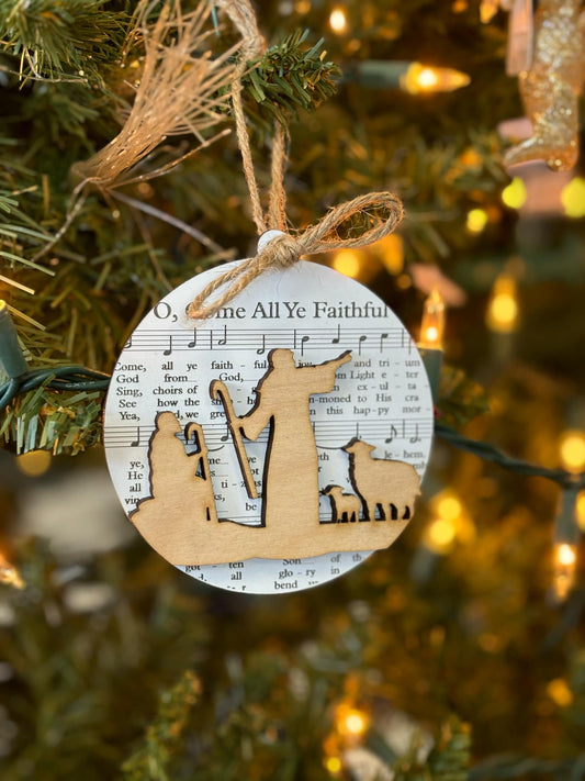 Come All Ye Faithful Ornament