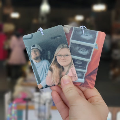 Personalized Photo Felt Car Air Freshener